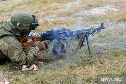 Боевое слаживание мобилизованных на Чебаркульском полигоне ЦВО. Челябинская область, учения, армия, военные, солдаты, оружие, вооружение, война, бойцы, боевые действия, полигон, сво, боевое слаживание