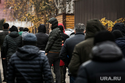 Migrant workers in the "Spanish Quarters" and New Moscow.  Moscow, migrants, guest workers