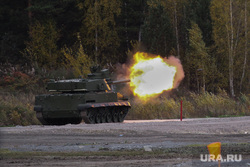 Выставка вооружений Russia Arms Expo-2013. RAE. Нижний Тагил, военная техника, испытательный полигон, выстрел, танк