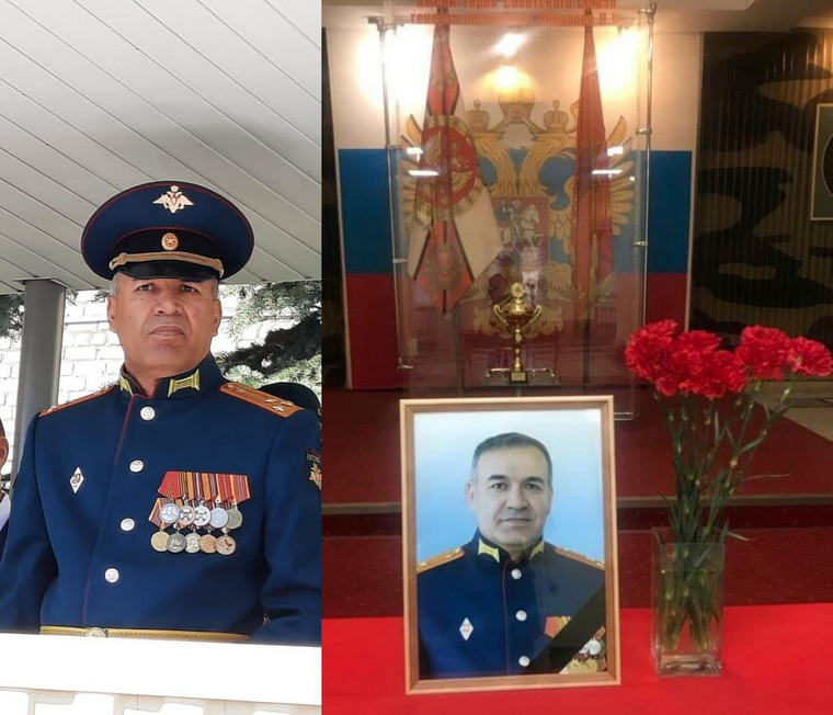 Полковник Караев родился в Таджикистане, но дал присягу России и служил в российской армии