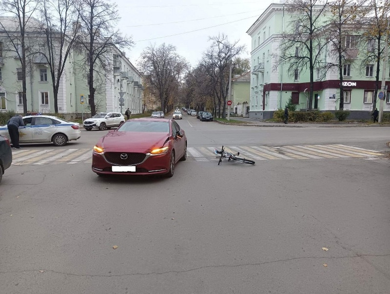 ДТП произошло на нерегулируемом пешеходном переходе