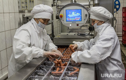 На мясоперерабатывающем предприятии. Магнитогорск, продукты, сосиски, упаковка, мясокомбинат, еда