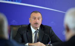 Президент Азербайджана заявил об окончании конфликта в Карабахе