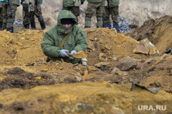 Боевое слаживание мобилизованных на Чебаркульском полигоне ЦВО. Челябинская область, учения, армия, военные, солдаты, оружие, вооружение, война, бойцы, боевые действия, полигон, сво, боевое слаживание