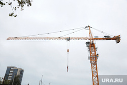 Виды города. Пермь, кран, кран подъемный, кран строительный, кран башенный
