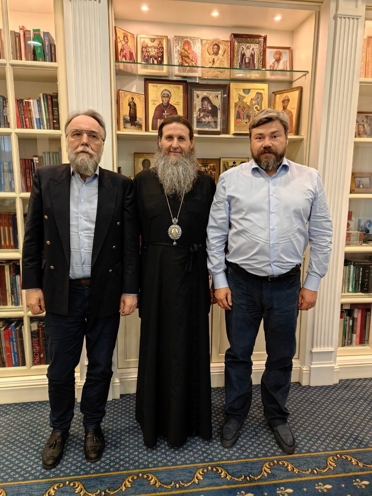 Курганский митрополит Даниил встретился с Дугиным и Малофеевым