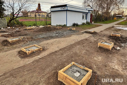 Село Введенское. Начало строительства похоронного дома. Курган, село введенское, село введенка