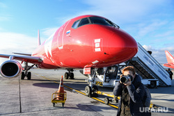 Первый рейс авиасообщения Екатеринбург-Тобольск авиакомпании Red Wings. Екатеринбург, споттинг, самолет, авиакомпания red wings