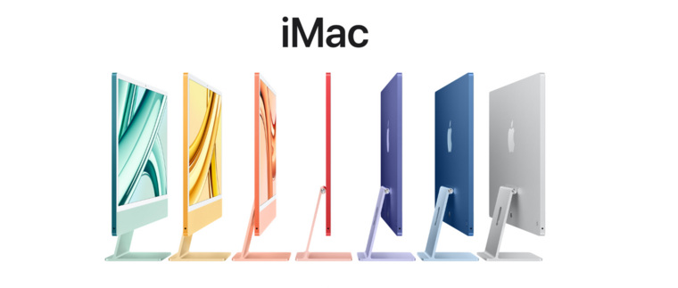 Apple выпустила компьютеры в семи цветах