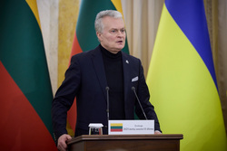 Официальный сайт президента Украины.stock Москва, Гитанас Науседа, stock