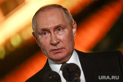 Заключительная пресс-конференция президента России Владимира Путина по окончанию визита в Китай. Пекин, КНР, путин владимир
