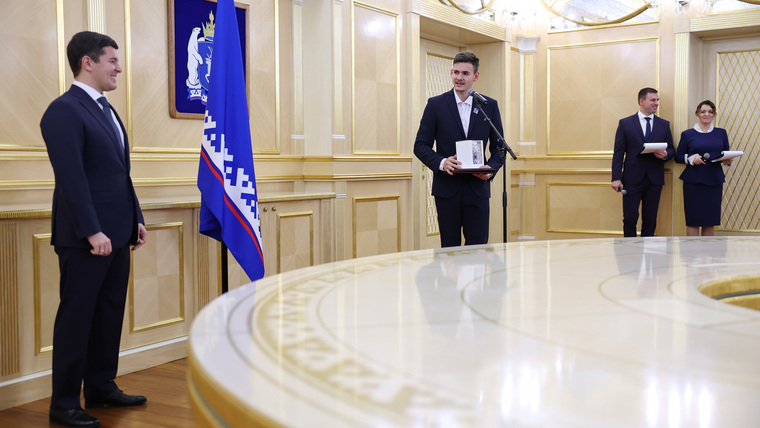 Школьник Ярослав Горланов получил Почетную грамоту губернатора за спасение жизни человека