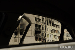 Мариуполь,виды города, война, мины, разрушения