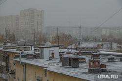 Первый снег сезона. Пермь, первый снег, снег в городе, виды города с высоты
