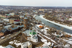 Виды города. Кунгур, кунгур, вид города с высоты