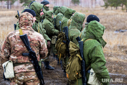 Combat coordination of those mobilized at the Chebarkul training ground of the Central Military District.  Chelyabinsk region, exercises, army, military, soldiers, weapons, armament, war, fighters, combat operations, training ground, friendly, combat coordination