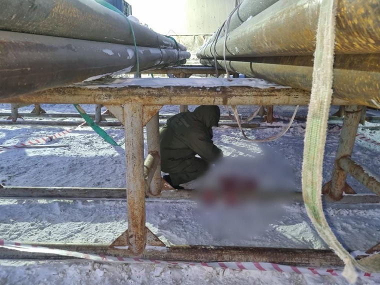 В Тазовском районе ЯНАО вахтовик погиб, ударившись о трубу