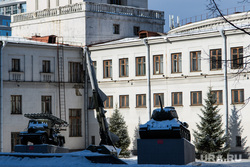 Виды Екатеринбурга, одо, военная техника, экспонат, областной дом офицеров