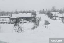 Поселок Юбилейный и окрестности. Пермский край, зима, деревня, глухомань