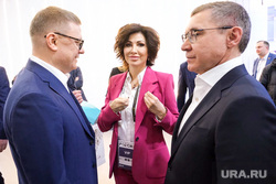 Алексей Текслер и Владимир Якушев на выставке "Россия" на ВДНХ. Москва, якушев владимир, текслер алексей