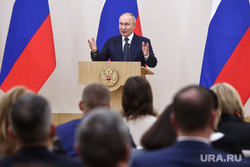 Владимир Путин на приветствии членам избирательных комиссий. Москва, путин владимир