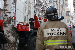 Пожар на Воровского. Тюмень , мчс, тушение пожара, пожарный, мчс россии
