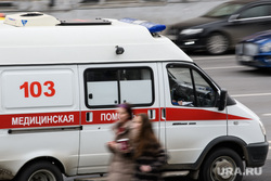Виды Москвы, машина скорой помощи, скорая помощь