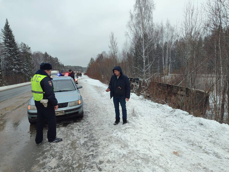 Авария произошла на 114 км трассы Екатеринбург — Серов
