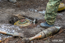 Боевое слаживание мобилизованных на Чебаркульском полигоне ЦВО. Челябинская область, учения, армия, военные, солдаты, оружие, вооружение, война, мина, бойцы, минное поле, боевые действия, полигон, сво, боевое слаживание, кошка сапера