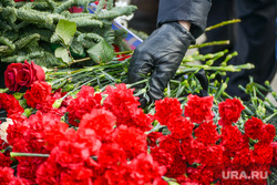 Клипарт. Возложение цветов, Мемориал на аллее Славы. Челябинск, гвоздики, цветы, мемориал