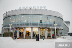Виды Салехарда, аэропорт, город салехард