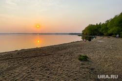 Закат на Шершневском водохранилище. Челябинск, закат, вода, озеро, лето, солнце, шершневское водохранилище, отдых, водоем, вечер, природа, штиль