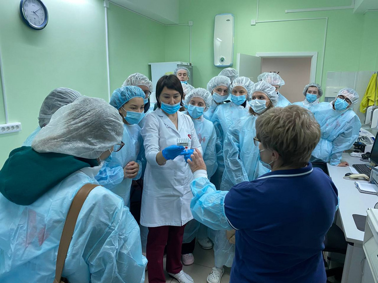 Студенты медицинского университета Тюмени побывали в Салехардской окружной клинической больнице