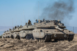 Армия обороны Израиля. ЦАХАЛ. stock, израиль, сектор газа, танк, stock, цахал, наземная операция