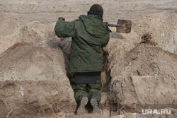 Полигон Тввику. Тюмень , армия, военные, окопы, окоп, военнослужащие, солдат, служба в армии, мобилизованные, рытье окопов