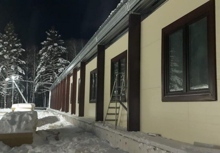 Всего за 2 месяца по модульной системе было построено и подключено ко всем инженерным коммуникациям два новых корпуса
