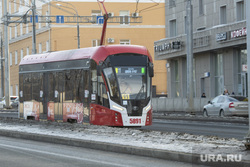 Повседневная жизнь. Пермь, общественный транспорт, трамвай, улица революции