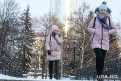 Виды Екатеринбурга, зима, холод, морозный воздух