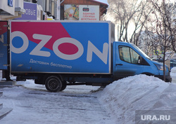 Город. Курган, доставка, зима, логистика, ozon, озон, экспедитор