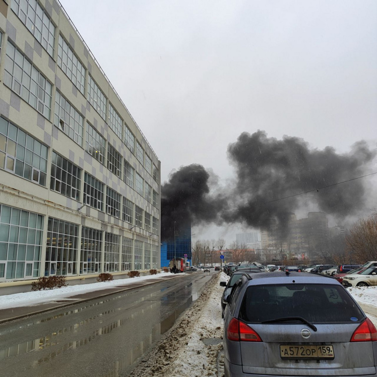 Пожара на территории технопарка не было, заявили в ГУ МЧС по Пермскому краю