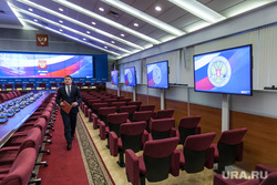 Первое заседание ЦИК в новом составе. Москва, зал заседаний цик