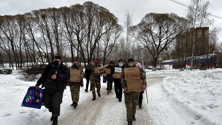 Сладкие подарки, которые были вручены детям