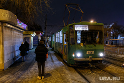 Первый трамвай в Академическом районе. Екатеринбург, вторчермет, трамвай