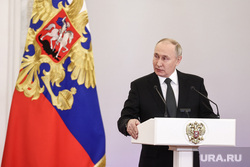 Президент России Владимир Путин на вручении наград Героям России в Кремле. Москва, путин владимир
