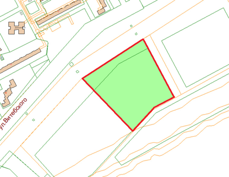 Площадь земельного участка пож жилую застройку в Заозерном составляет 44,5 тысячи квадратов