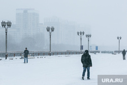 Снегопад. Тюмень, набережная, набережная тюмени, набережная туры, снегопад