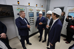 В диспетческой новой котельной