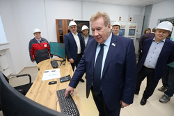 Председатель Думы ХМАО дает старт работе котельной