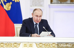 Владимир Путин на Госсовете в Кремле. Москва, путин владимир