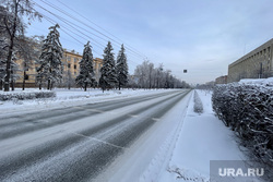 1 января. Челябинск, холод, зима, погода, проспект ленина, виды города, мороз